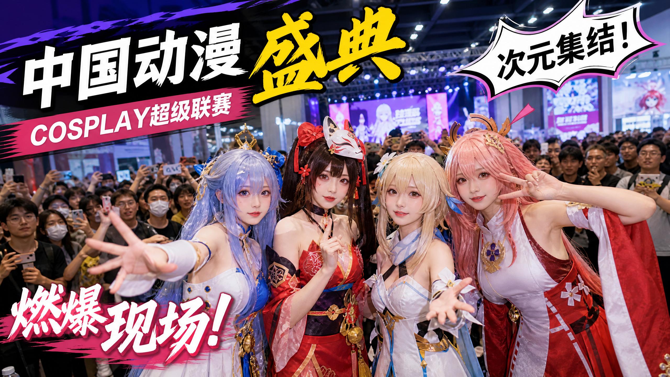 海角网动漫cosplay视频-二次元盛典现场
